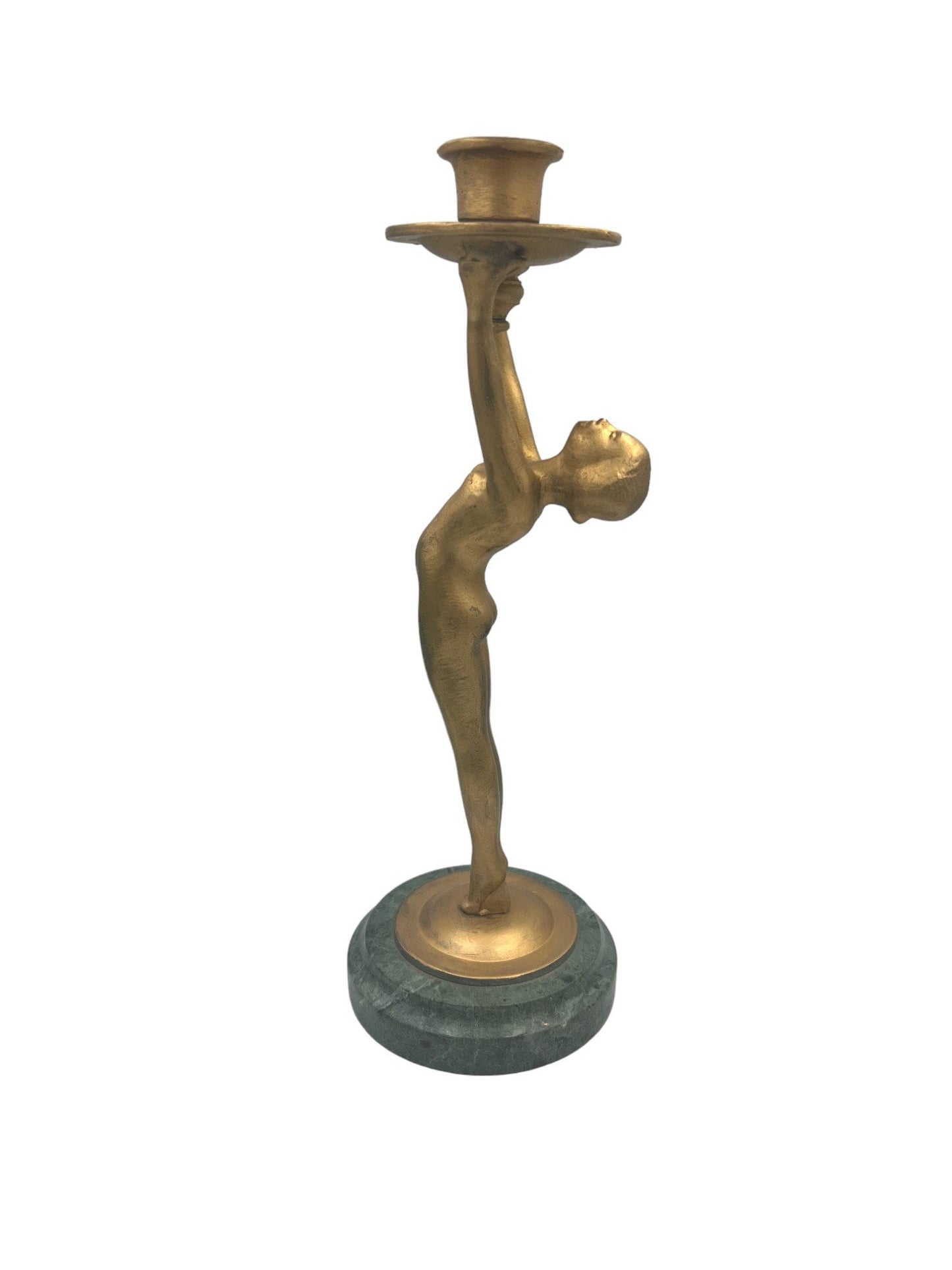 Vintage Brass Candle Stick Holder