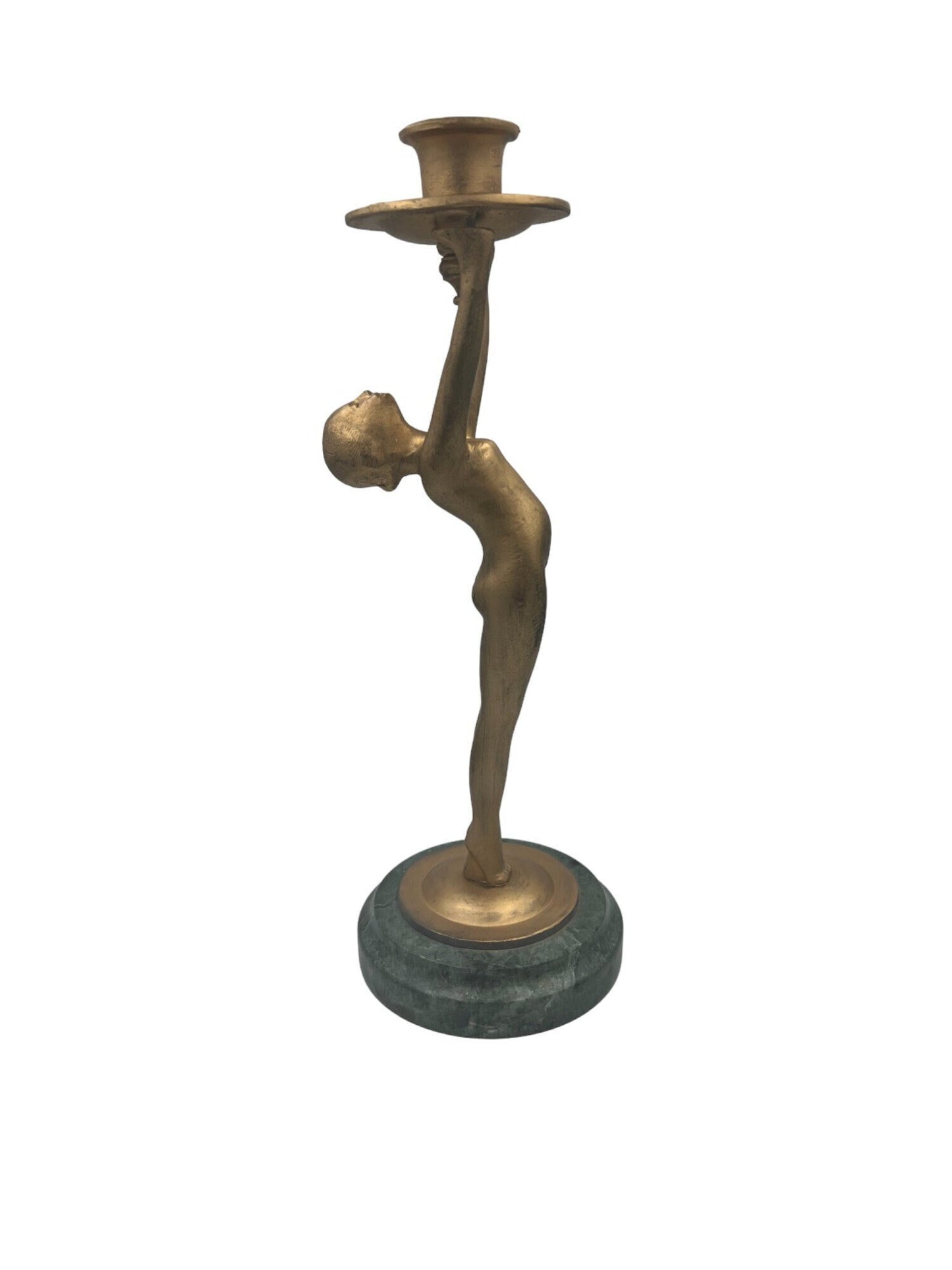 Vintage Brass Candle Stick Holder