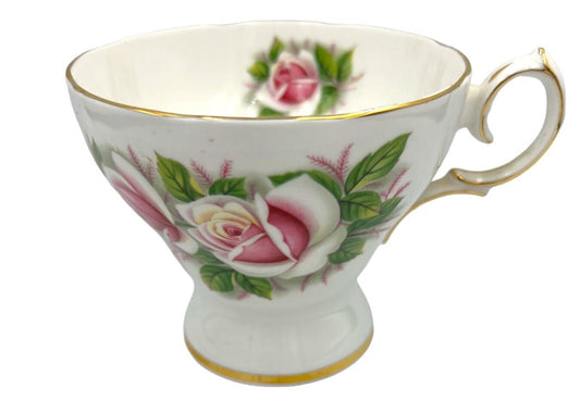 Vintage Floral Tea Cup