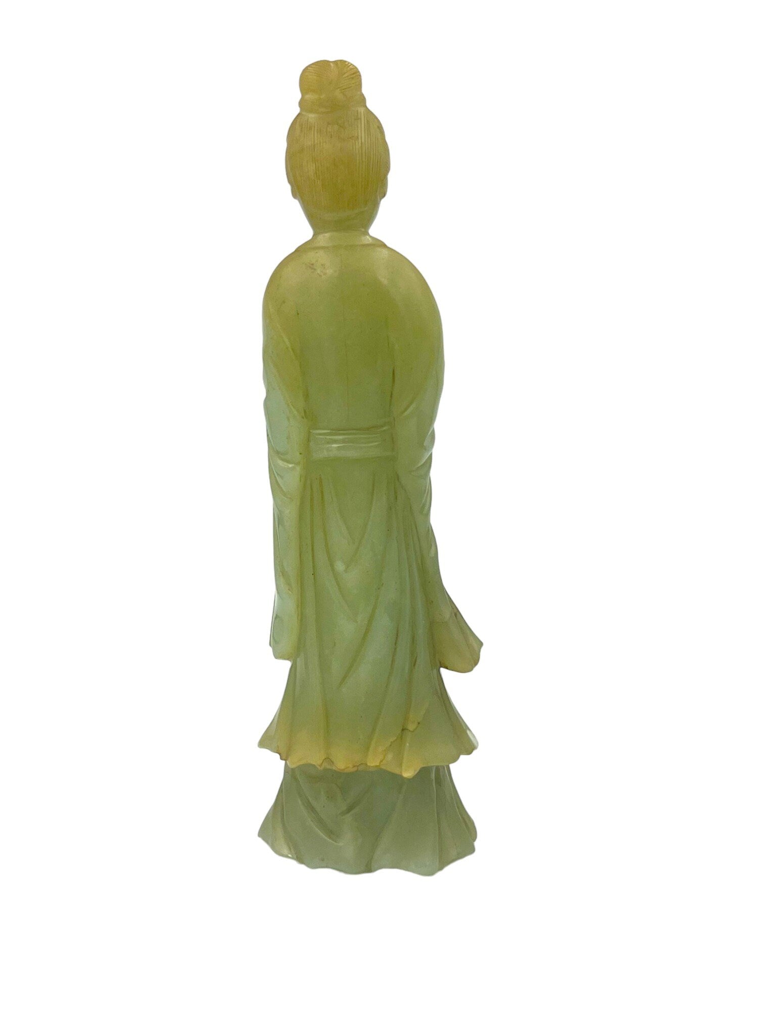 Vintage Jade Japanese Geisha Figurine