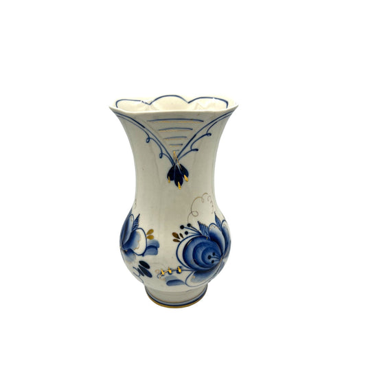 Vintage Gzhel Hand Made Russian Porcelain Vase