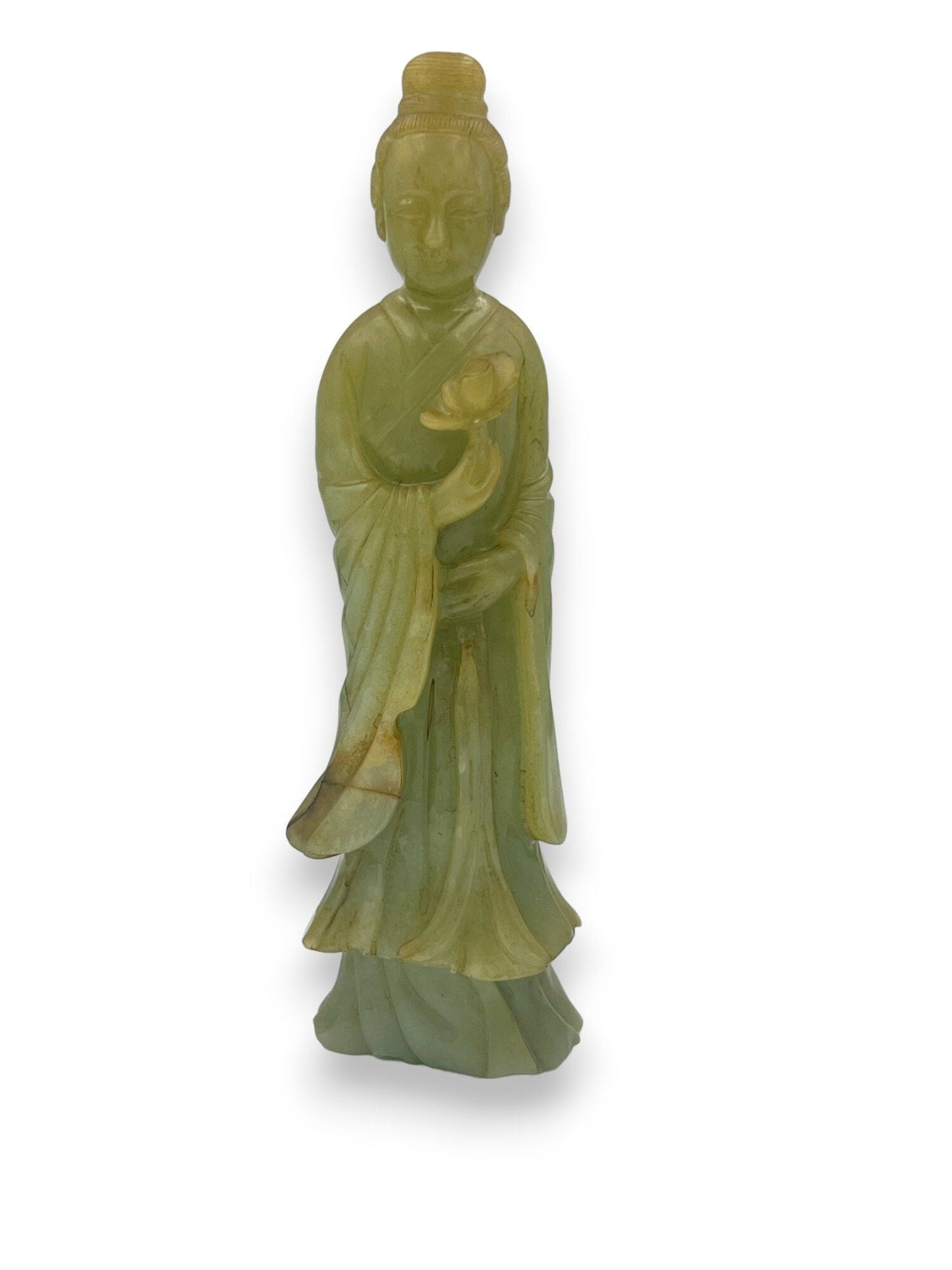 Vintage Jade Japanese Geisha Figurine