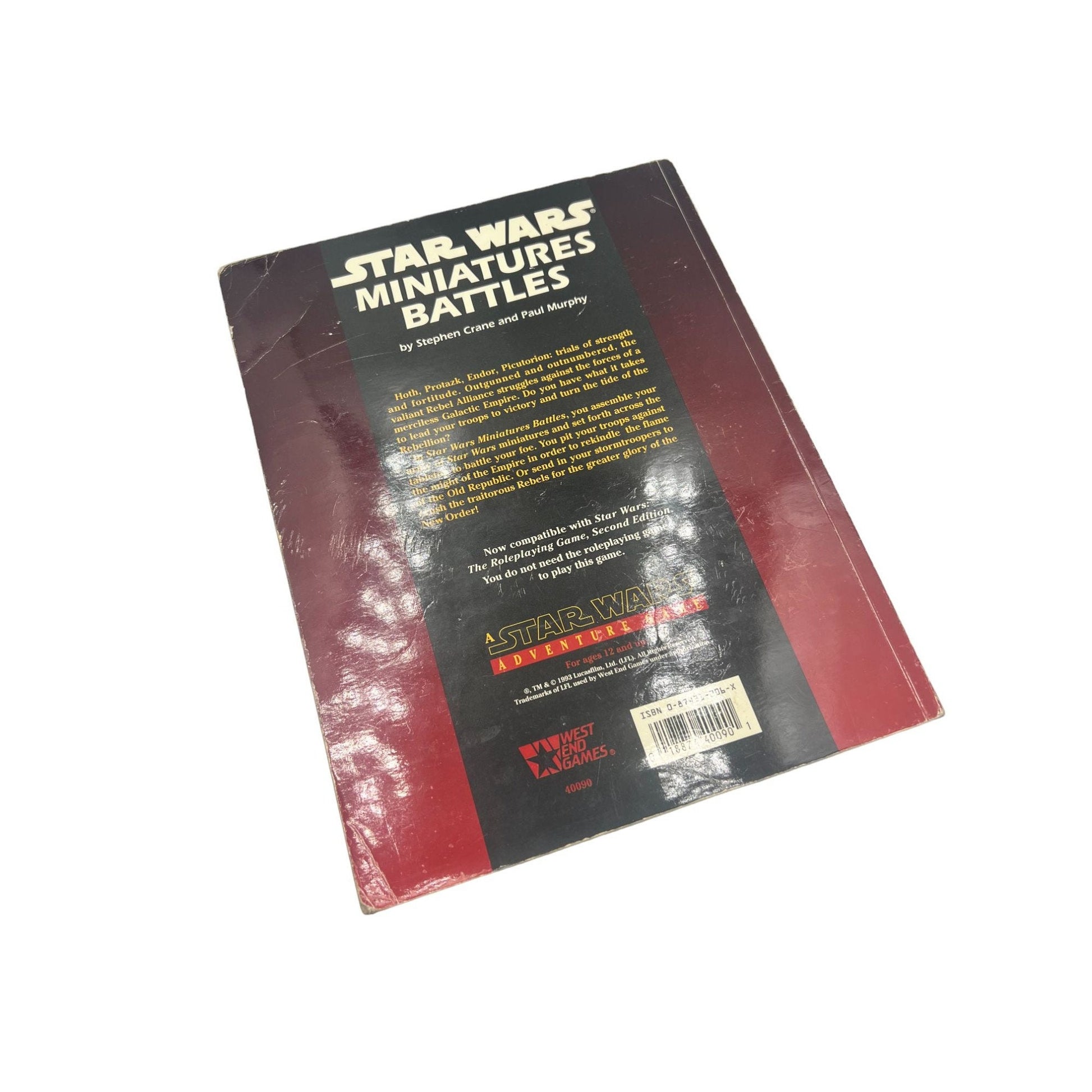 Vintage Star Wars Miniatures Battles Book