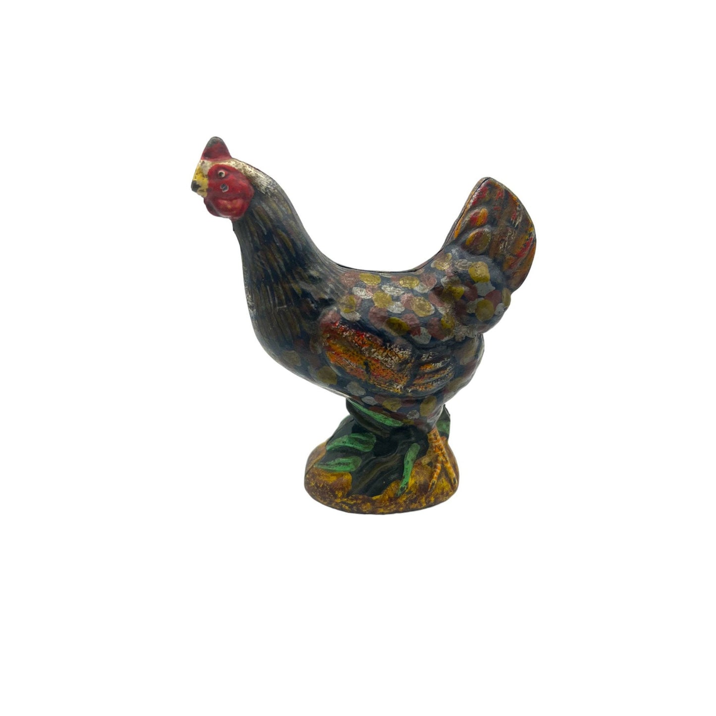 Vintage French Country Rooster Chicken Piggy Bank