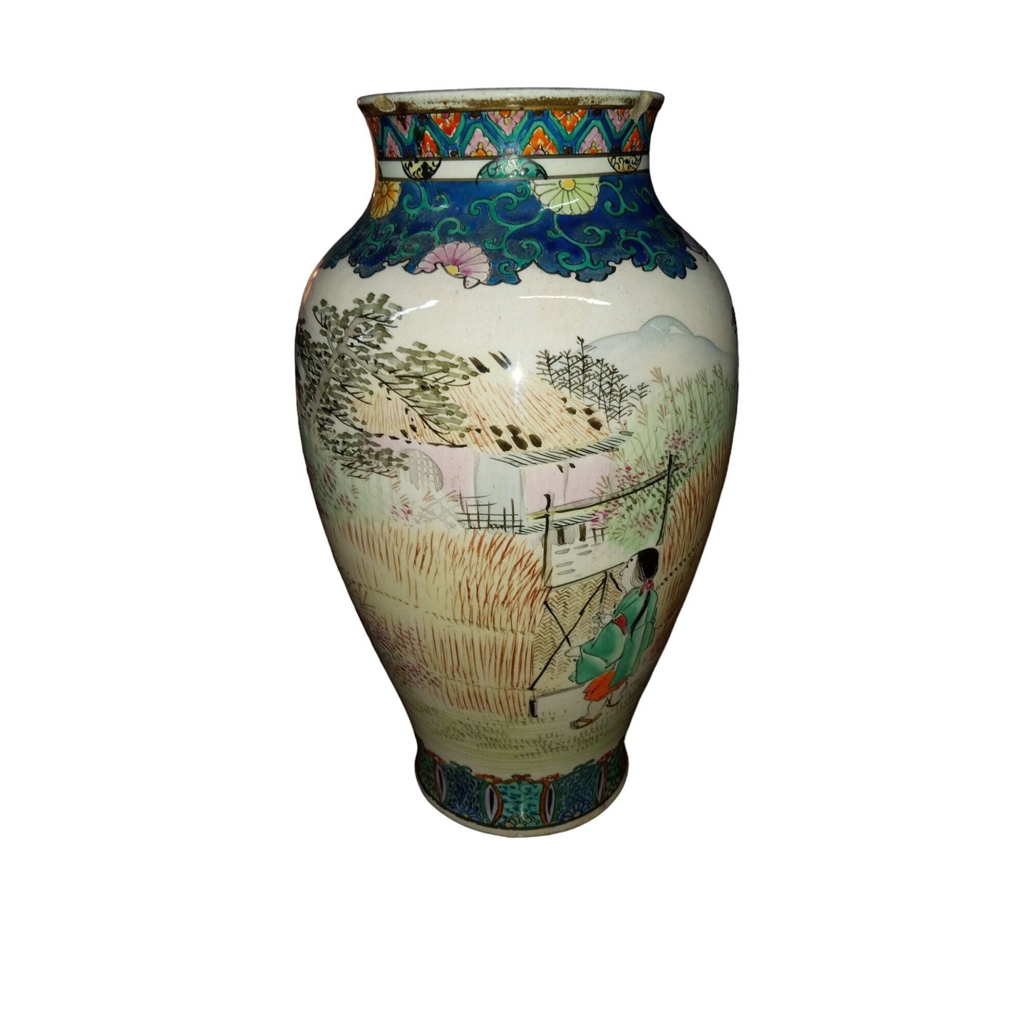 Antique Asian Ornate Vase