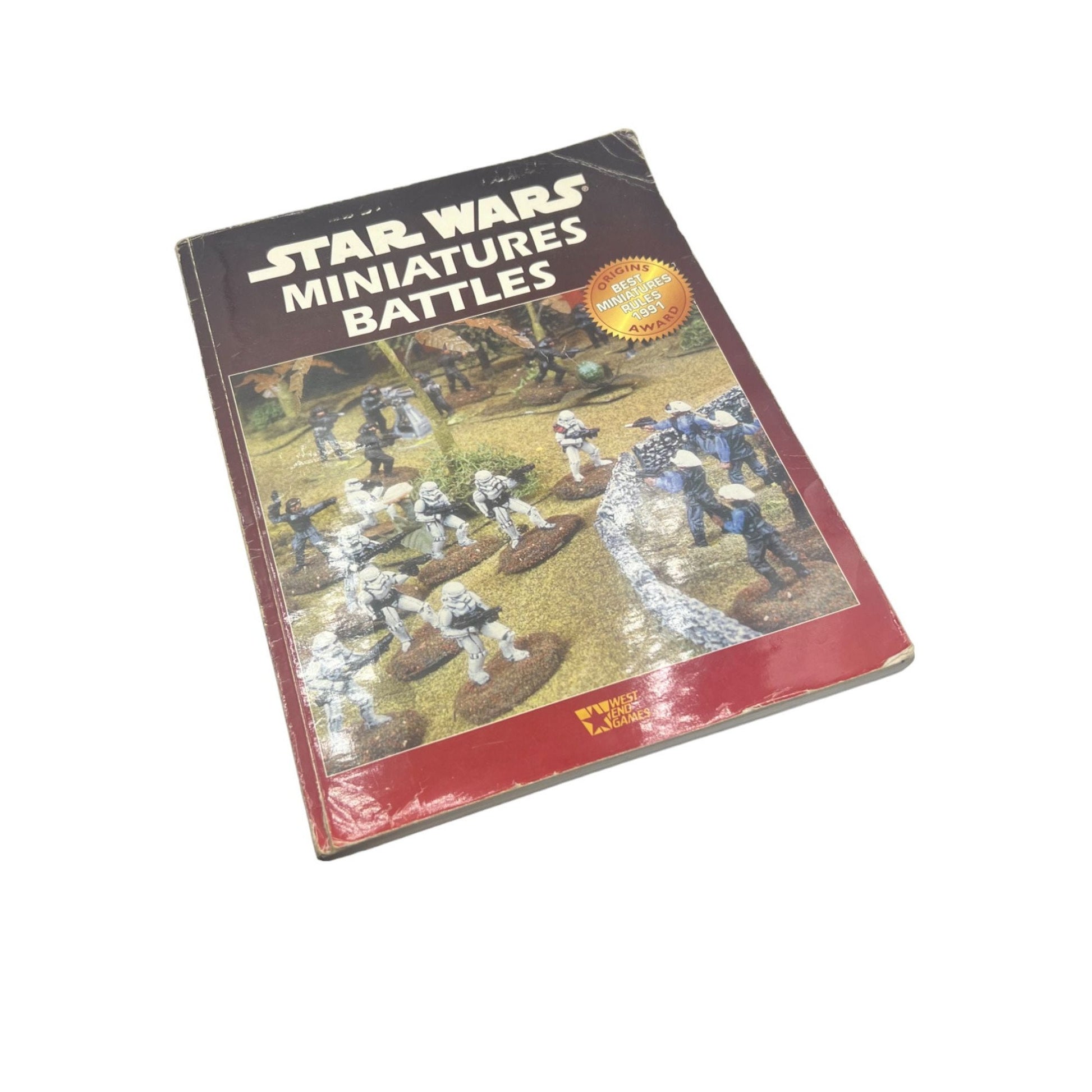 Vintage Star Wars Miniatures Battles Book