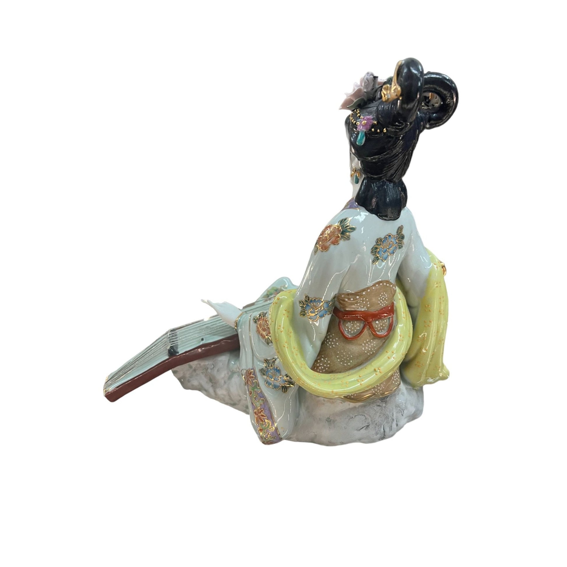 Vintage Geisha Porcelain Figurine "Maiden of the Lilting Song"