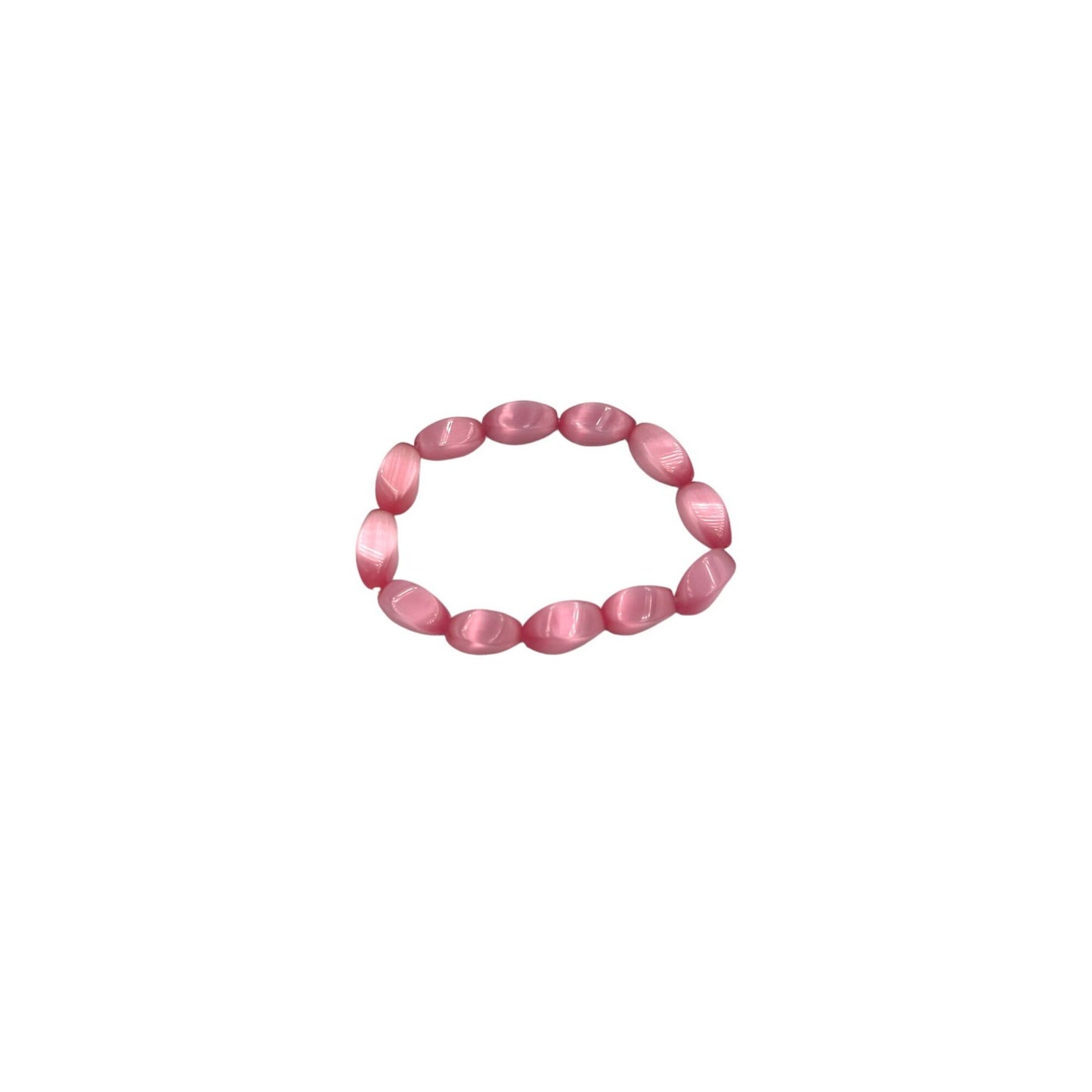 Vintage Pink Stretch Band Bracelet