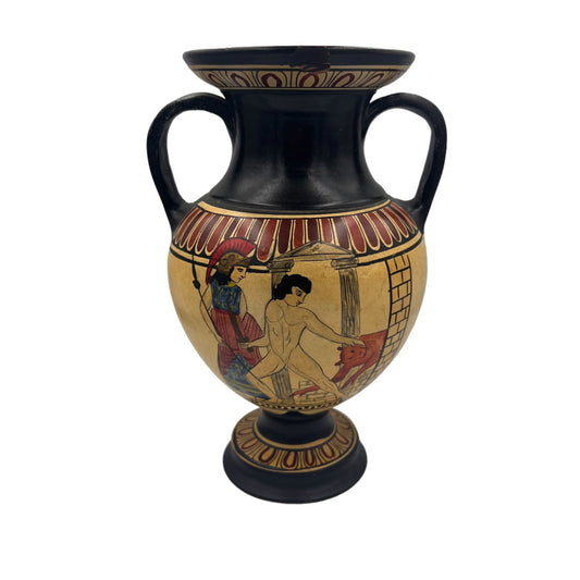 Antique Ancient Greece Signed Vase