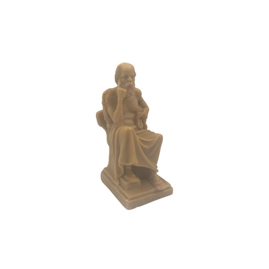 Vintage Small Stone Socrates Figurine