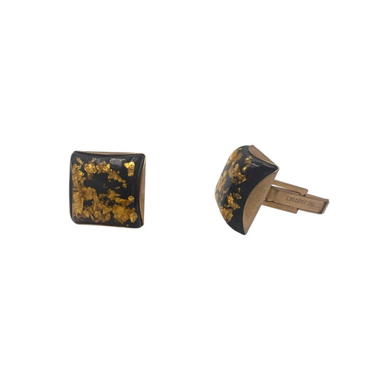 Vintage Gold Foil Cufflinks