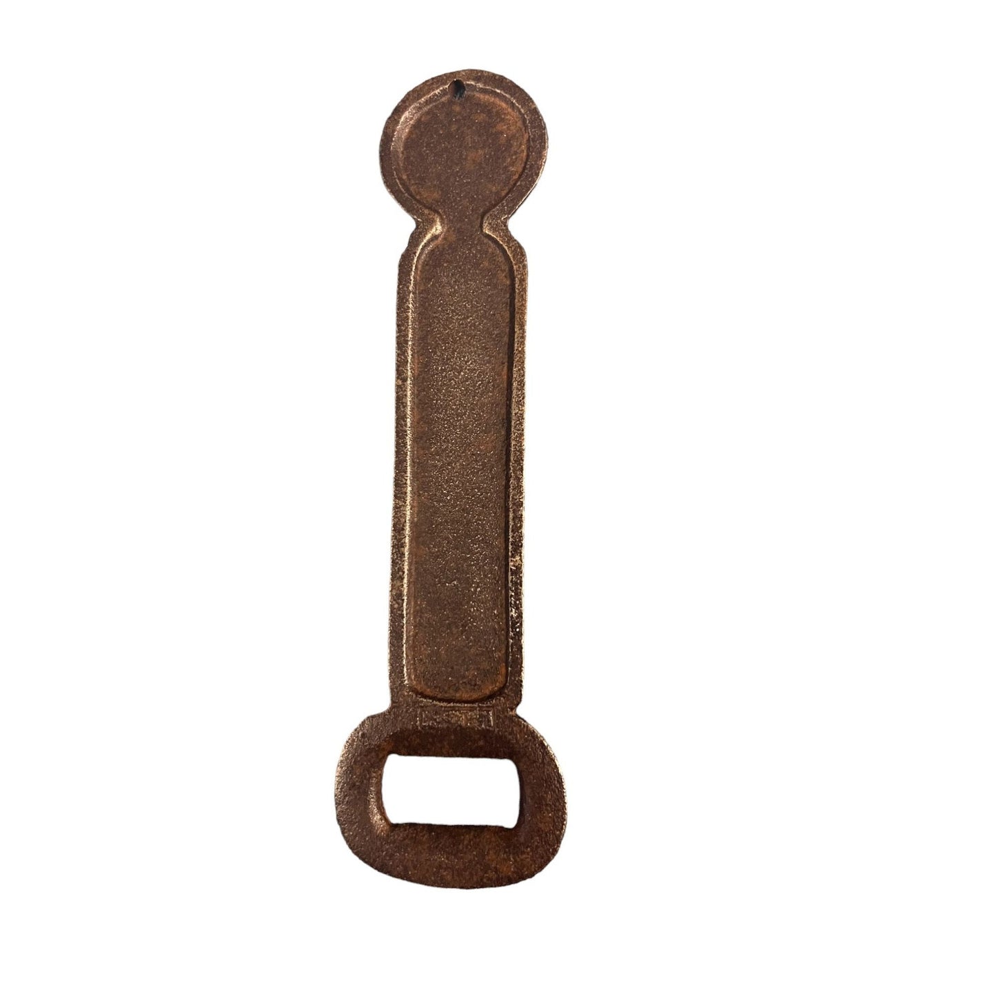 Vintage Iron Floral Church Key Bottle Opener