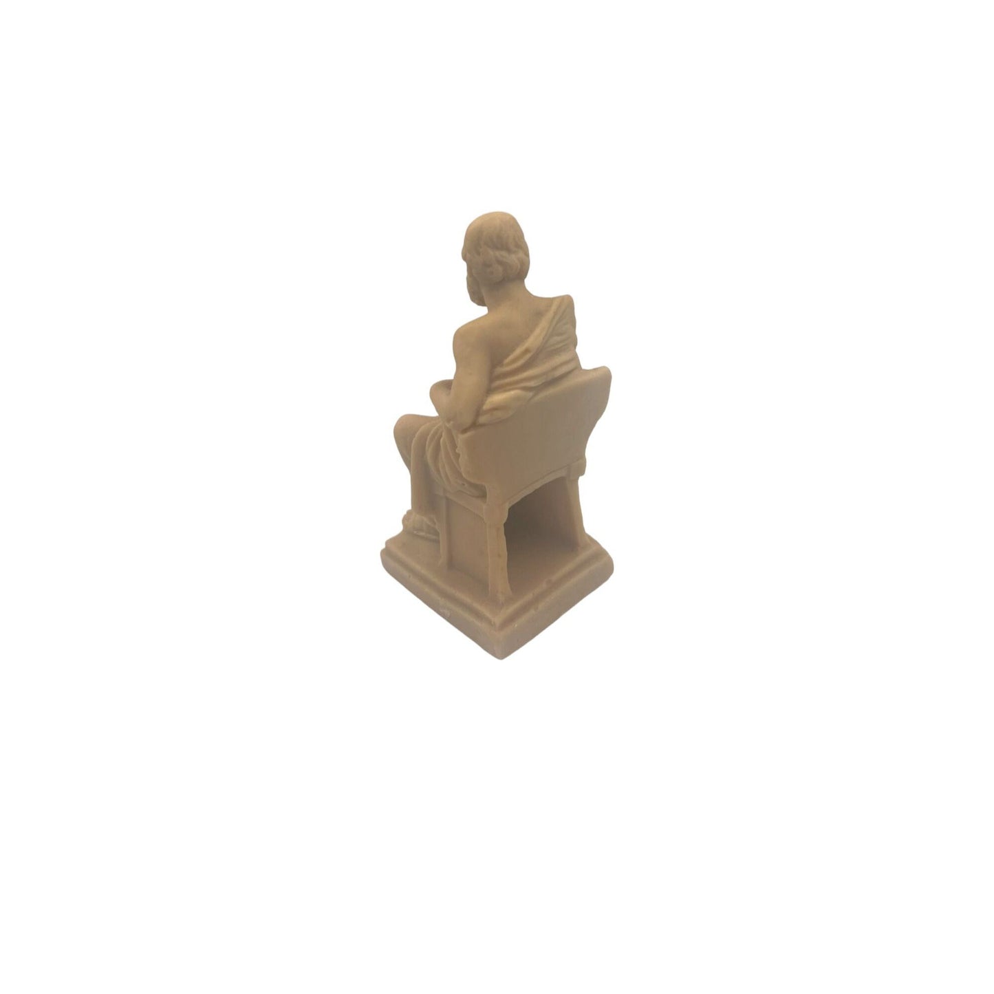 Vintage Small Stone Socrates Figurine