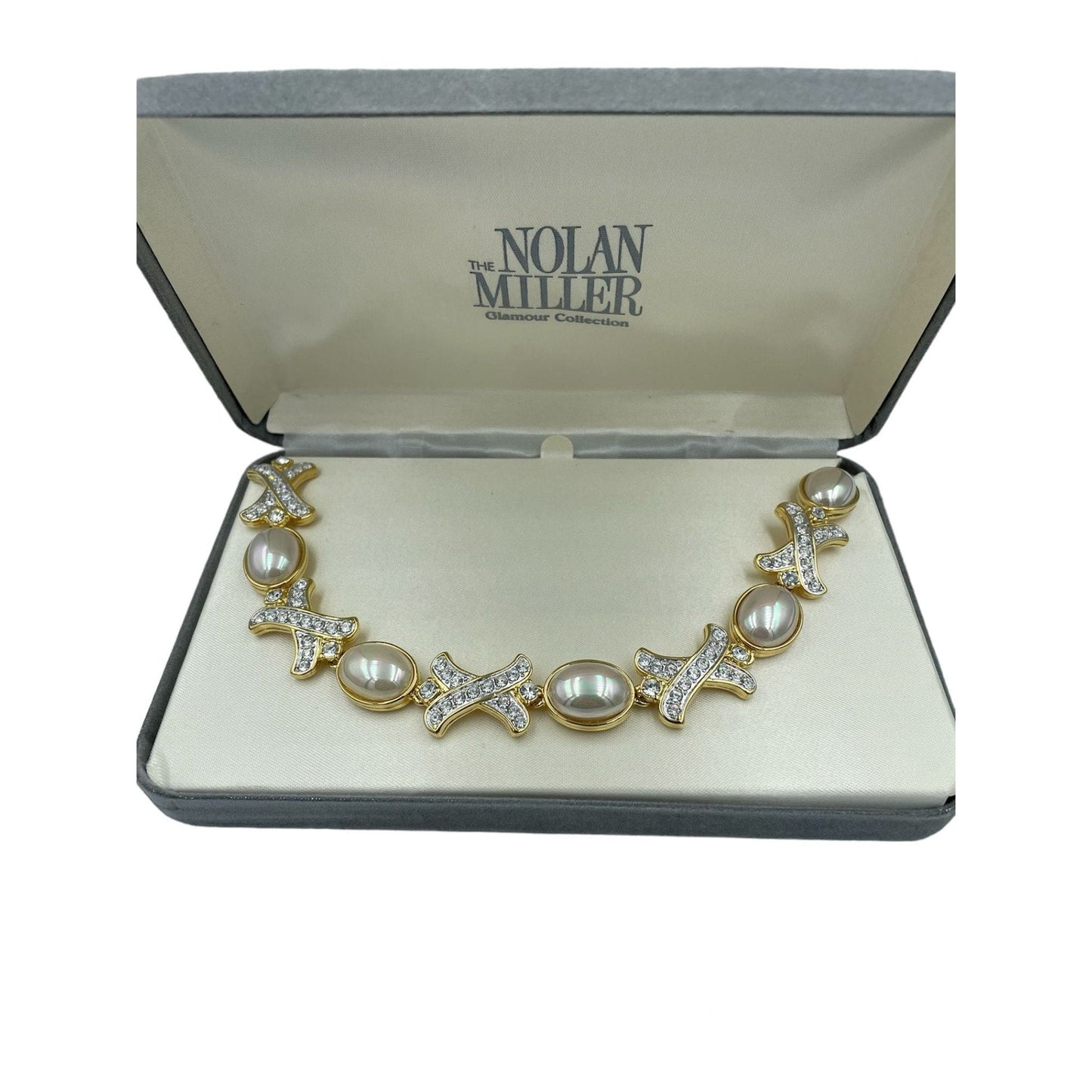 Nolan Miller Glamour Collection Vintage Hugs & Kisses Necklace