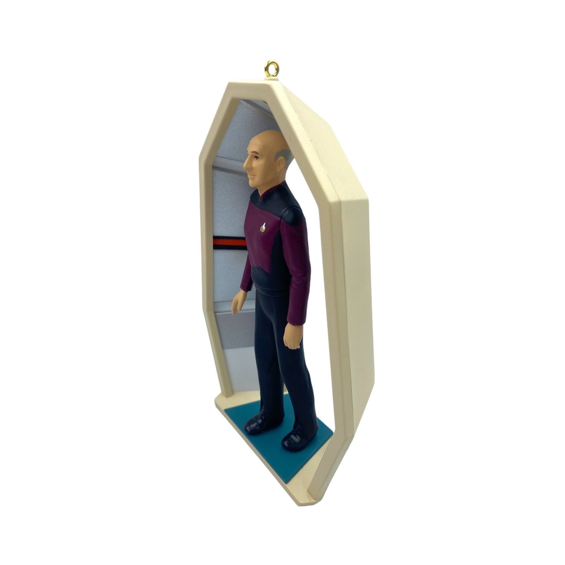 Keepsake Star Trek Captain Jean Luc Picard Hallmark Ornament and Original Box