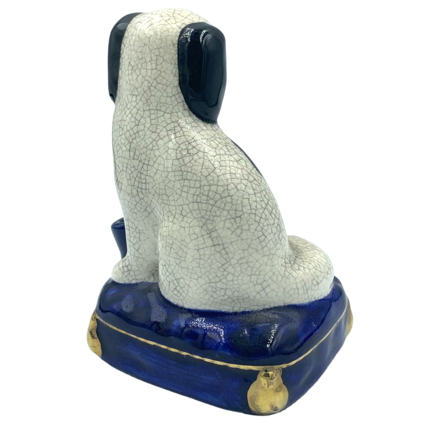 Vintage Fitz & Floyd Staffordshire Dog Pen Holder