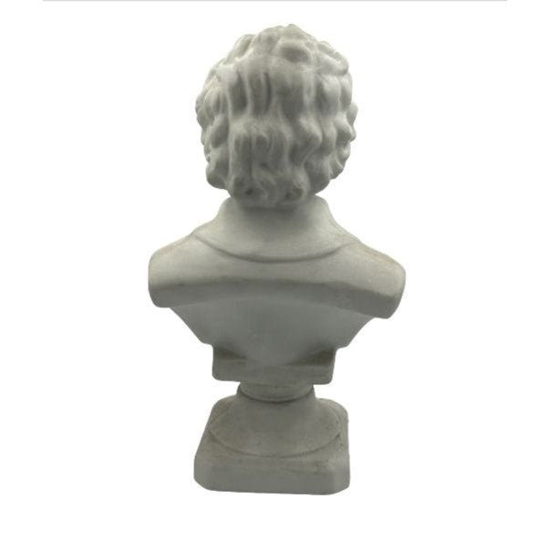 Antique Beethoven and Mozart Porcelain Busts