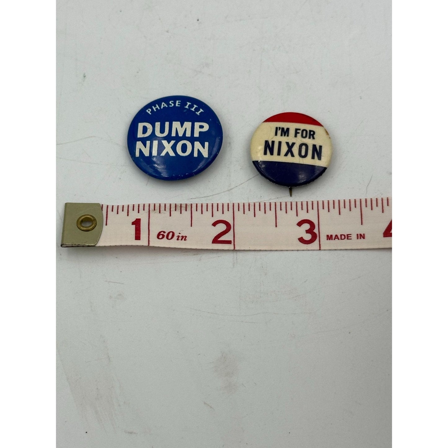 Nixon Pin Bundle Lot of Two Pro and Anti