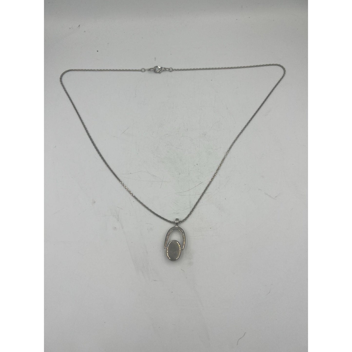 Vintage Brilliant Reversable Silver Necklace