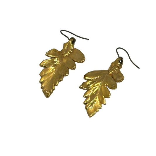 Vintage Gold "Leaf" earrings